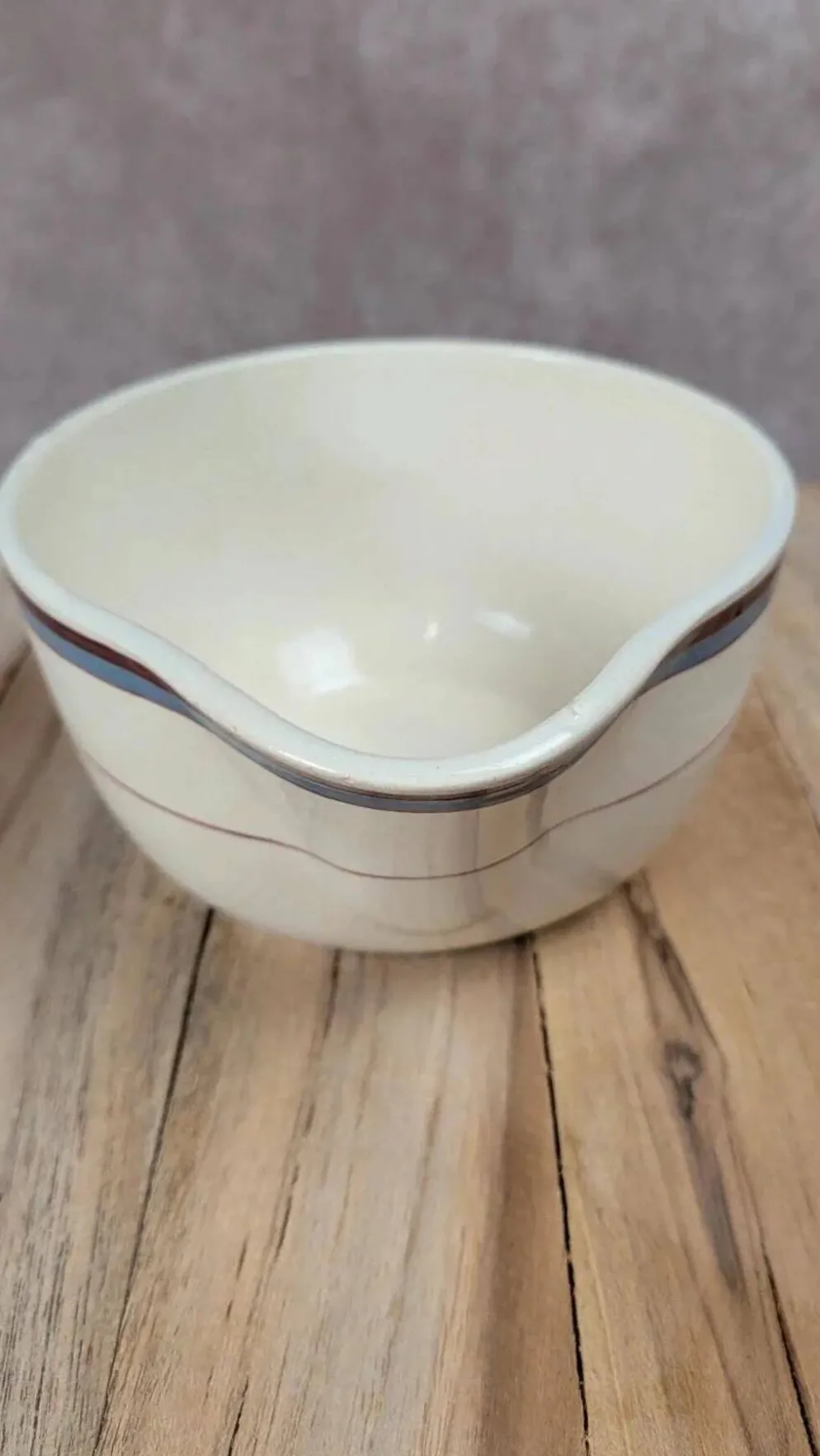 Saucière vintage Céranord Saint-amand – Modèle Bordeaux
