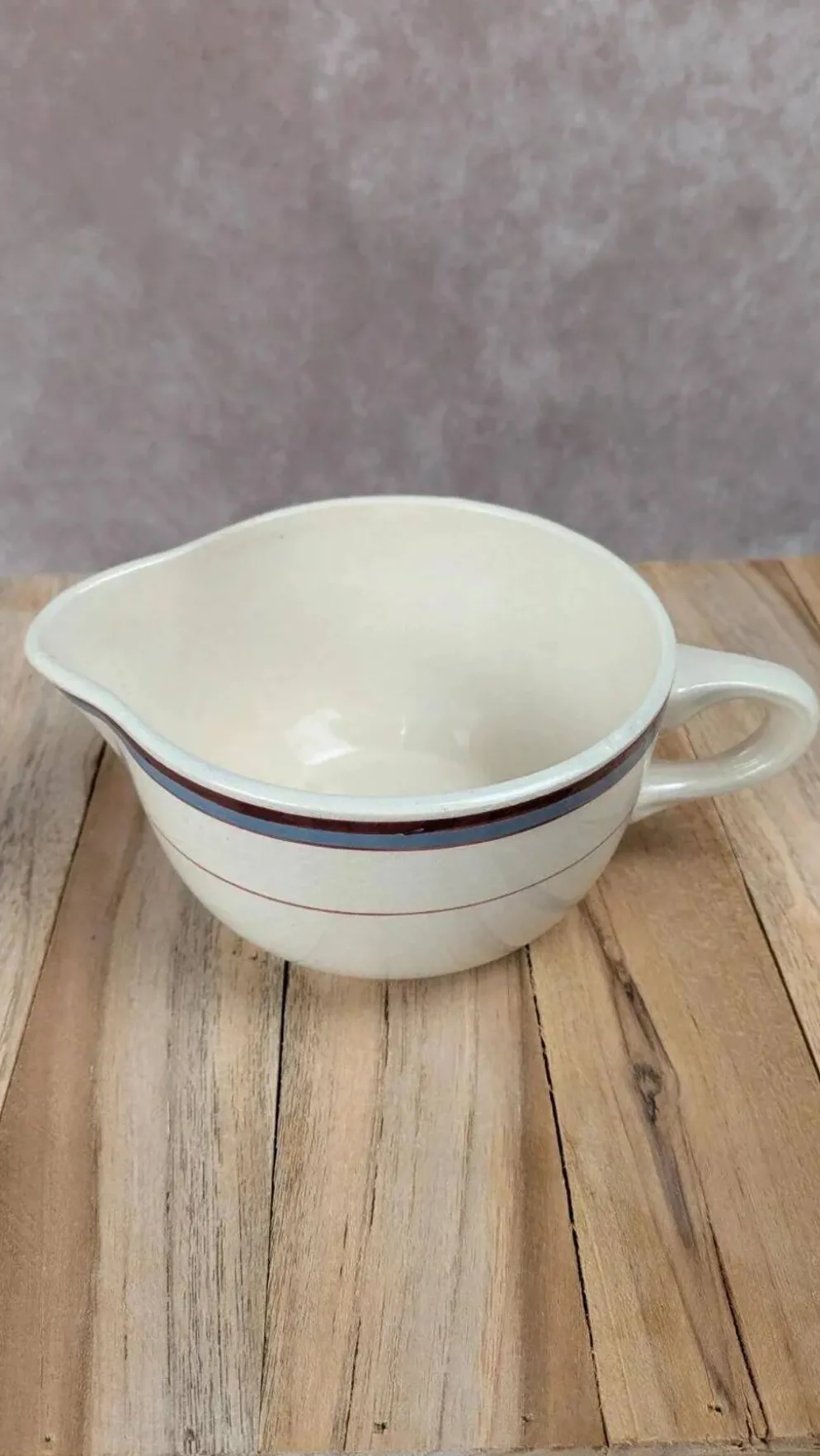 Saucière vintage Céranord Saint-amand – Modèle Bordeaux