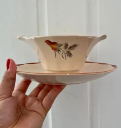 Saucière vintage Digoin