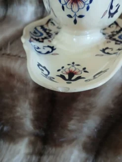 Saucière vintage en Terre de fer de Longchamp