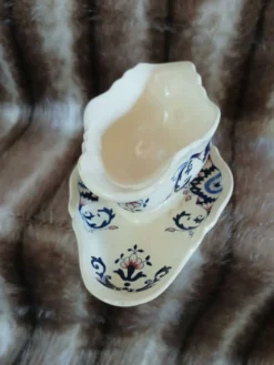 Saucière vintage en Terre de fer de Longchamp