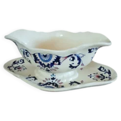 Saucière vintage en Terre de fer de Longchamp