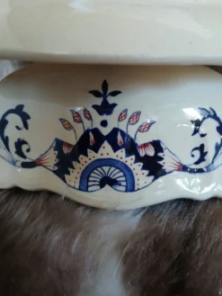 Saucière vintage en Terre de fer de Longchamp