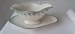 Saucière vintage en terre de fer Moulin des Loups n°40