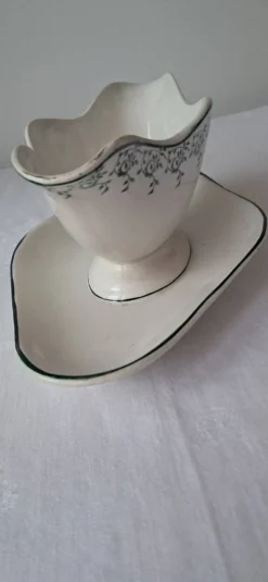 Saucière vintage en terre de fer Moulin des Loups n°40