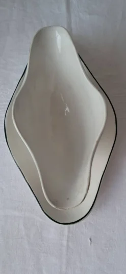 Saucière vintage en terre de fer Moulin des Loups n°40