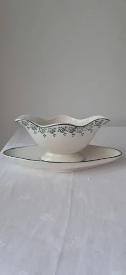 Saucière vintage en terre de fer Moulin des Loups n°40