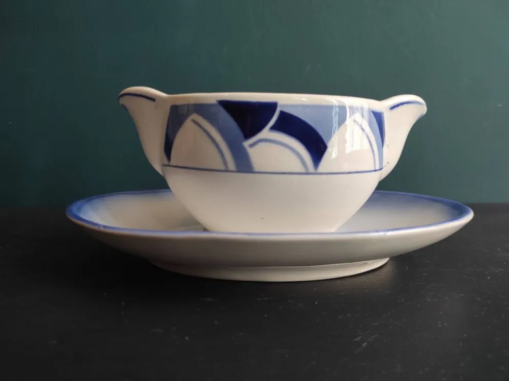 Saucière vintage française, Digoin Sarreguemines