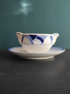 Saucière vintage française, Digoin Sarreguemines