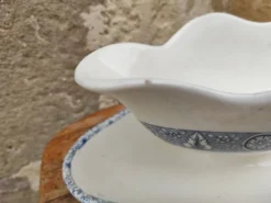 Saucière vintage française, Salins EC Terre de Fer
