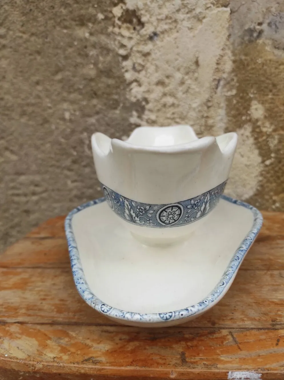 Saucière vintage française, Salins EC Terre de Fer