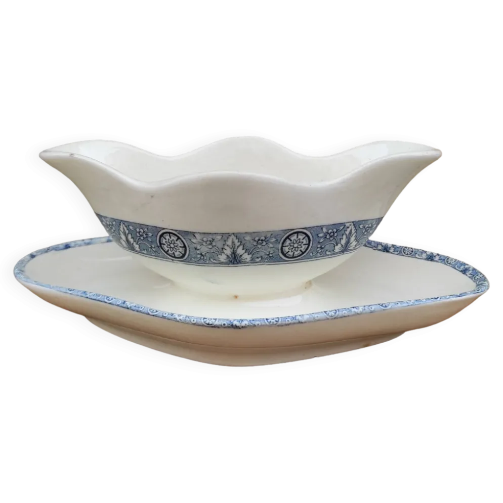 Saucière vintage française, Salins EC Terre de Fer
