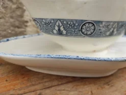 Saucière vintage française, Salins EC Terre de Fer