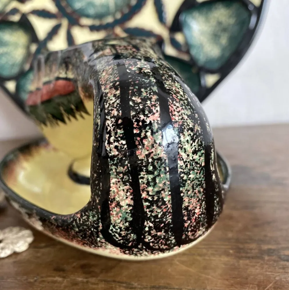 Saucière zoomorphe poisson Henriot Quimper Bretagne
