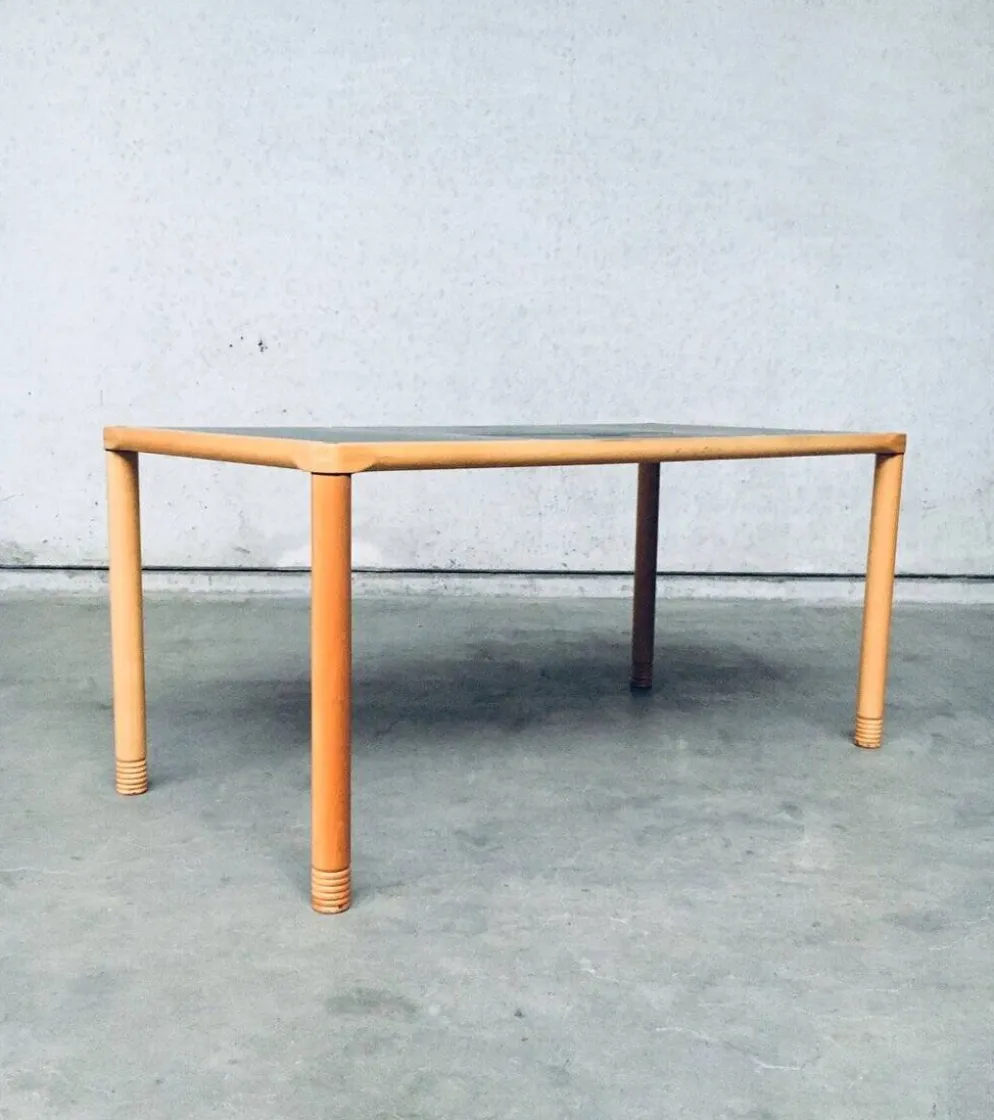 Scandinavian Ergonomic Design Writing Desk and Stool from Stokke, 1980s, Set of 3