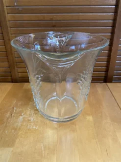 Seau a champagne rafraîchissoir crescendo verre moule décor raisin vin