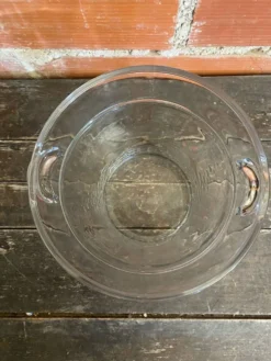 Seau A Vin Champagne Rafraîchissoir Verre Moule Made In Italy Vintage