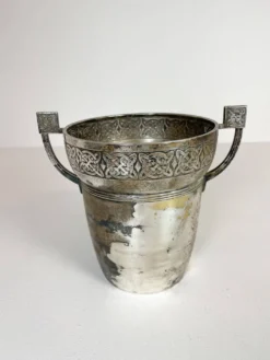 Seau à champagne Art déco motif en relief Suède, années 1930