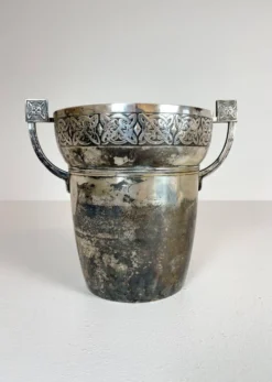 Seau à champagne Art déco motif en relief Suède, années 1930
