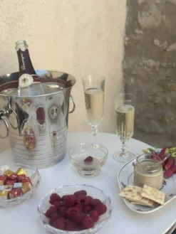 Seau à Champagne ATO Vintage Métal Argenté – Orfèvrerie