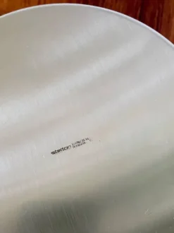 Seau à champagne « Cylinda Line » en acier inoxydable d’Arne Jacobsen pour Stelton, Danemark 1970s