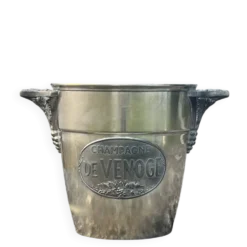 Seau à champagne De Venoge, refroidisseur à champagne antique art déco