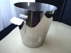 Seau à champagne en acier inoxydable Létang et Rémy