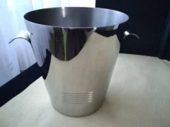 Seau à champagne en acier inoxydable Létang et Rémy