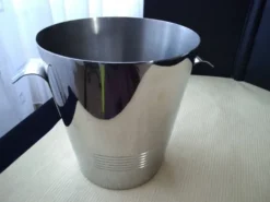 Seau à champagne en acier inoxydable Létang et Rémy
