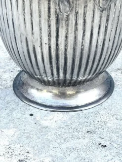Seau à champagne en argent massif – Rafraîchisseur à vin de style Empire italien