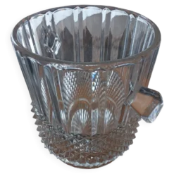 Seau à champagne en cristal