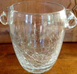 Seau à champagne en cristal