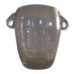 Seau à champagne en cristal
