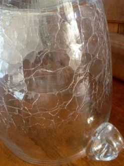 Seau à champagne en cristal