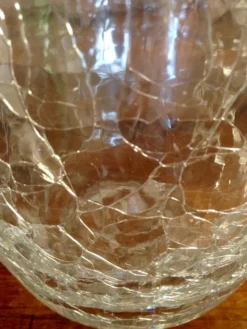 Seau à champagne en cristal