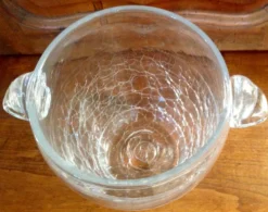 Seau à champagne en cristal