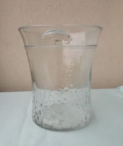 Seau à champagne en verre