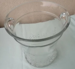Seau à champagne en verre
