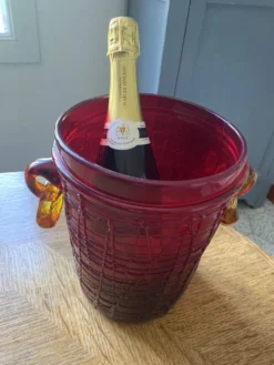 Seau à Champagne en verre