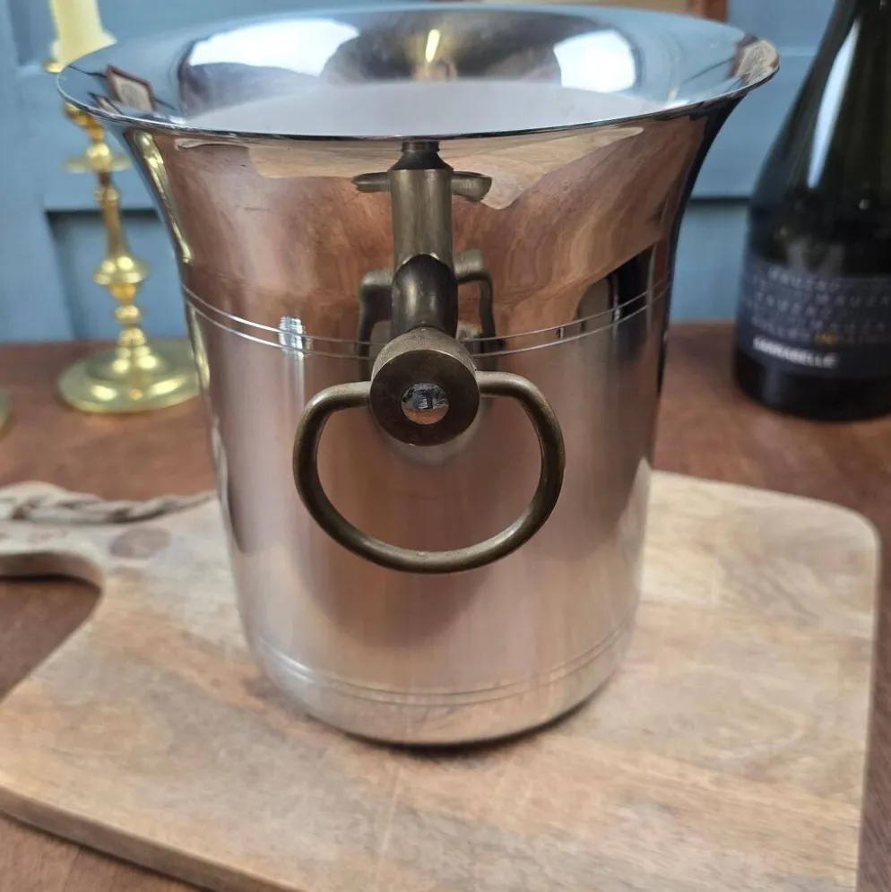 Seau à champagne Jean Couzon en inox 18/10 – France