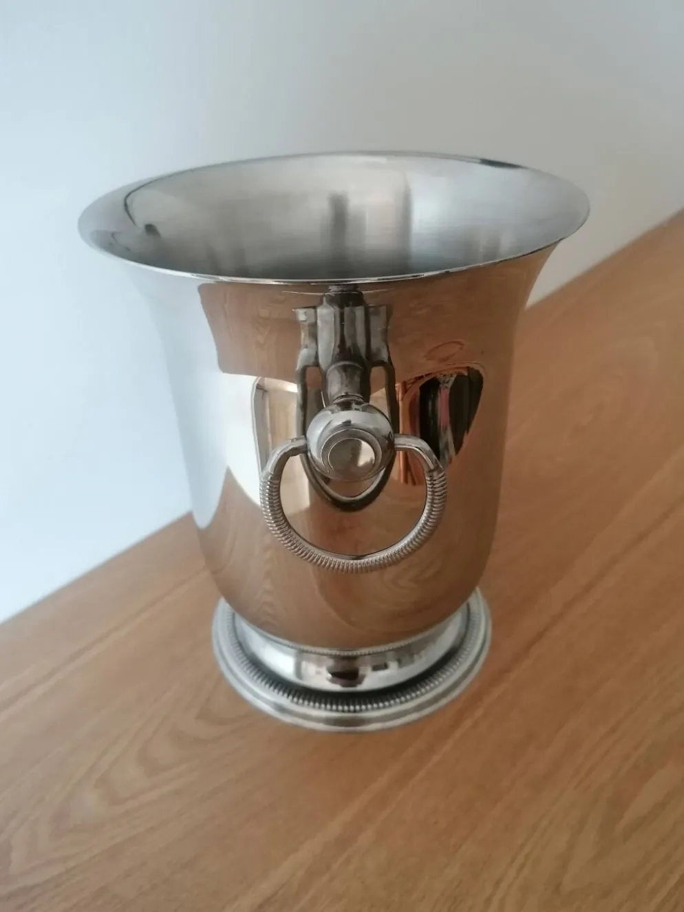 Seau à champagne Jean Couzon orfèvre inox 18/10