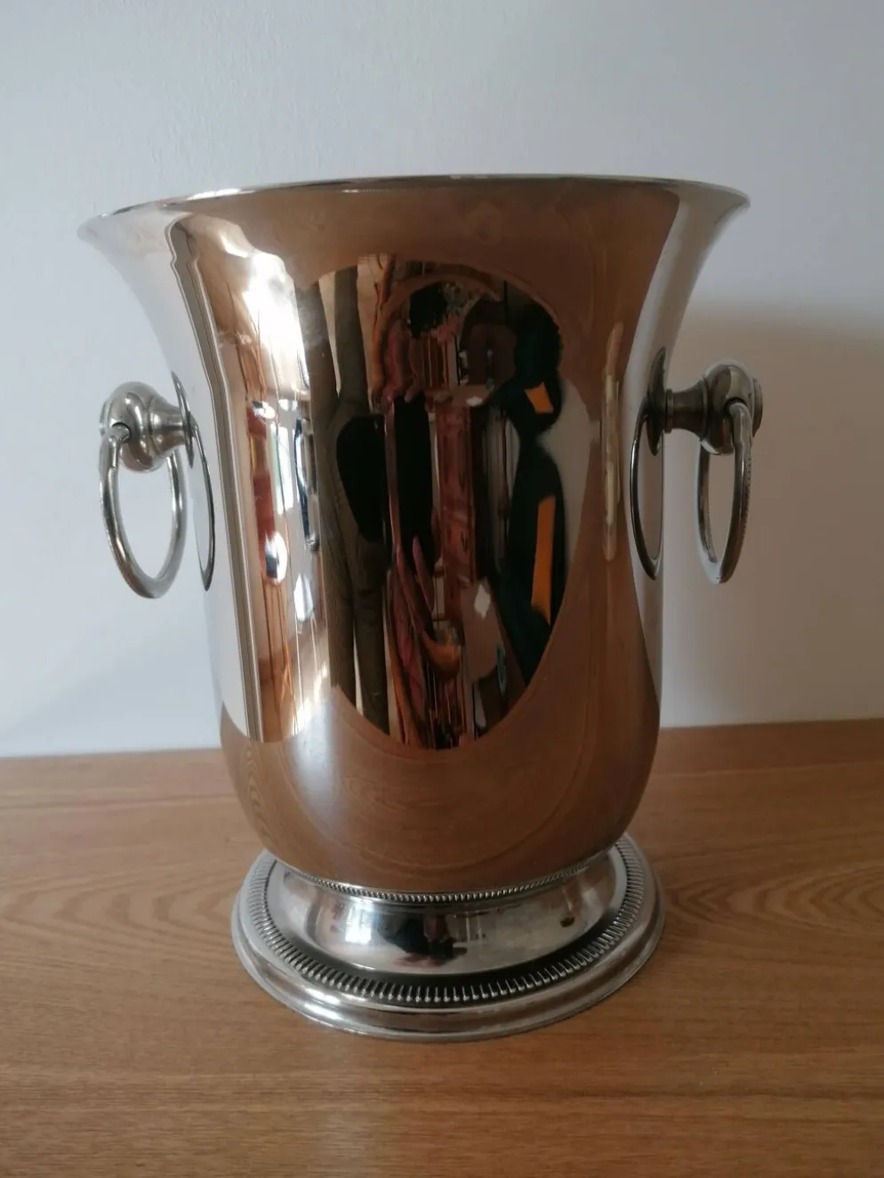 Seau à champagne Jean Couzon orfèvre inox 18/10