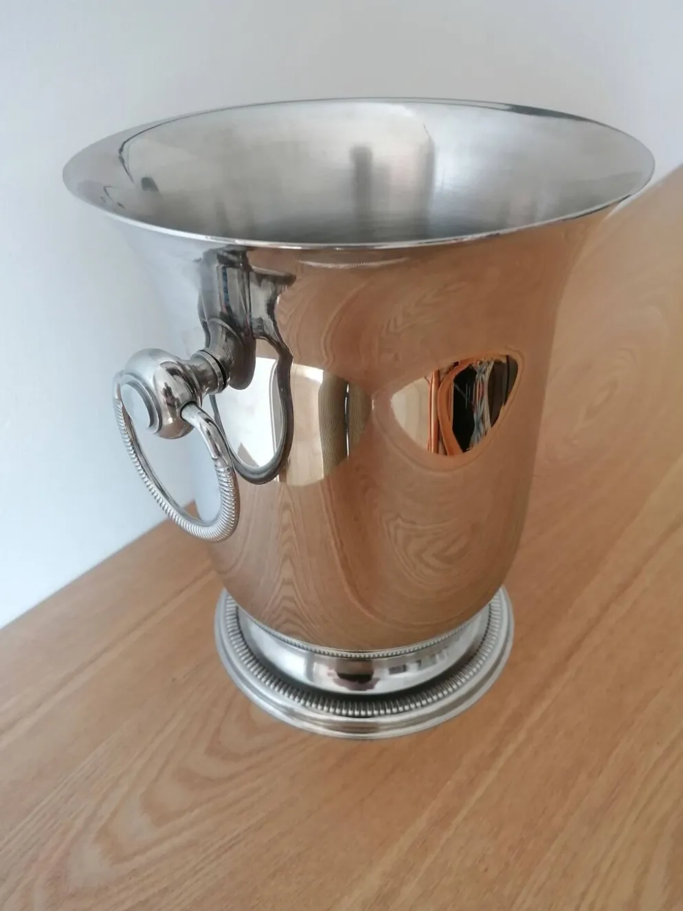 Seau à champagne Jean Couzon orfèvre inox 18/10