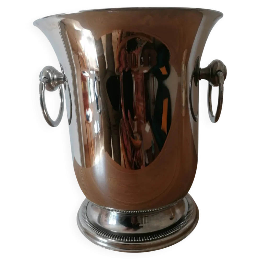 Seau à champagne Jean Couzon orfèvre inox 18/10