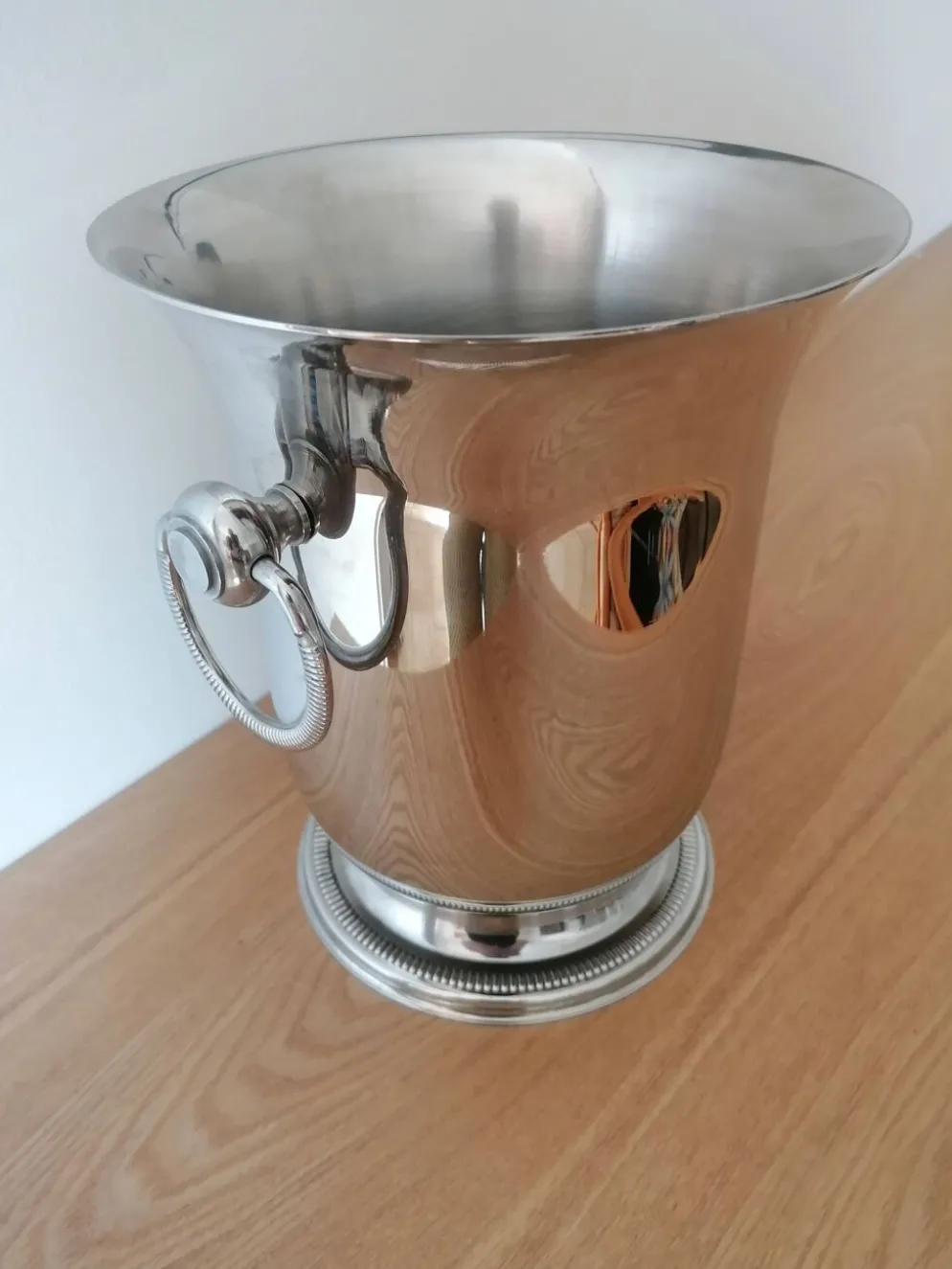 Seau à champagne Jean Couzon orfèvre inox 18/10