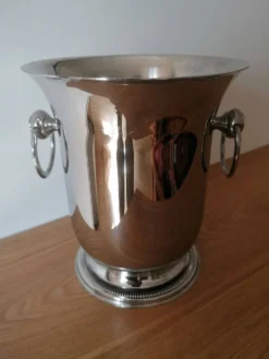 Seau à champagne Jean Couzon orfèvre inox 18/10