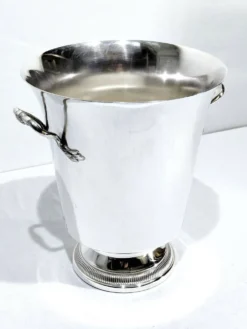 seau à champagne médicis en métal argenté