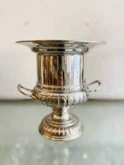 Seau à champagne seau à glace anglais en métal argenté