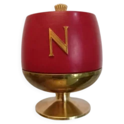 Seau à glace Aldo Tura pour Napoléon, années 1960.