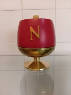 Seau à glace Aldo Tura pour Napoléon, années 1960.